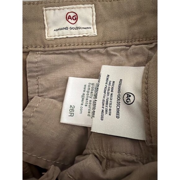Adriano Goldschmied AG Slim Fit Khaki Pants Size 26R - Picture 3 of 3
